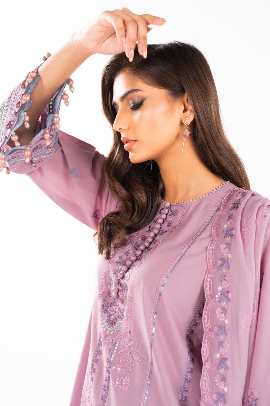 Alkaram | Luxury Lawn 24 | EC-05-24 - Official Alkaram - Agha Fabrics UK