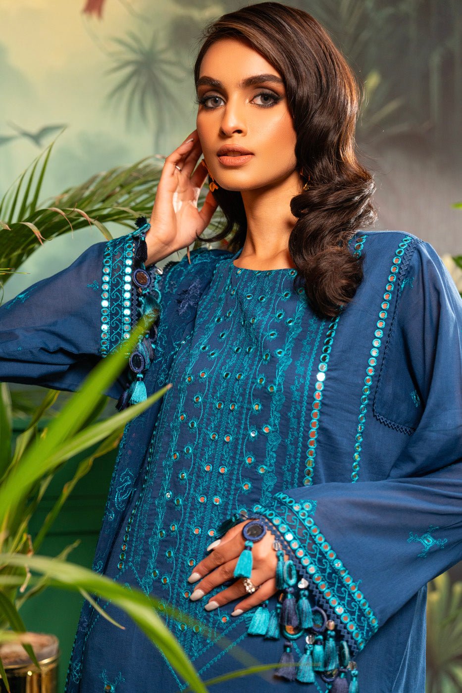 Alkaram | Luxury Lawn 24 | EC-07-24 - Official Alkaram - Agha Fabrics UK