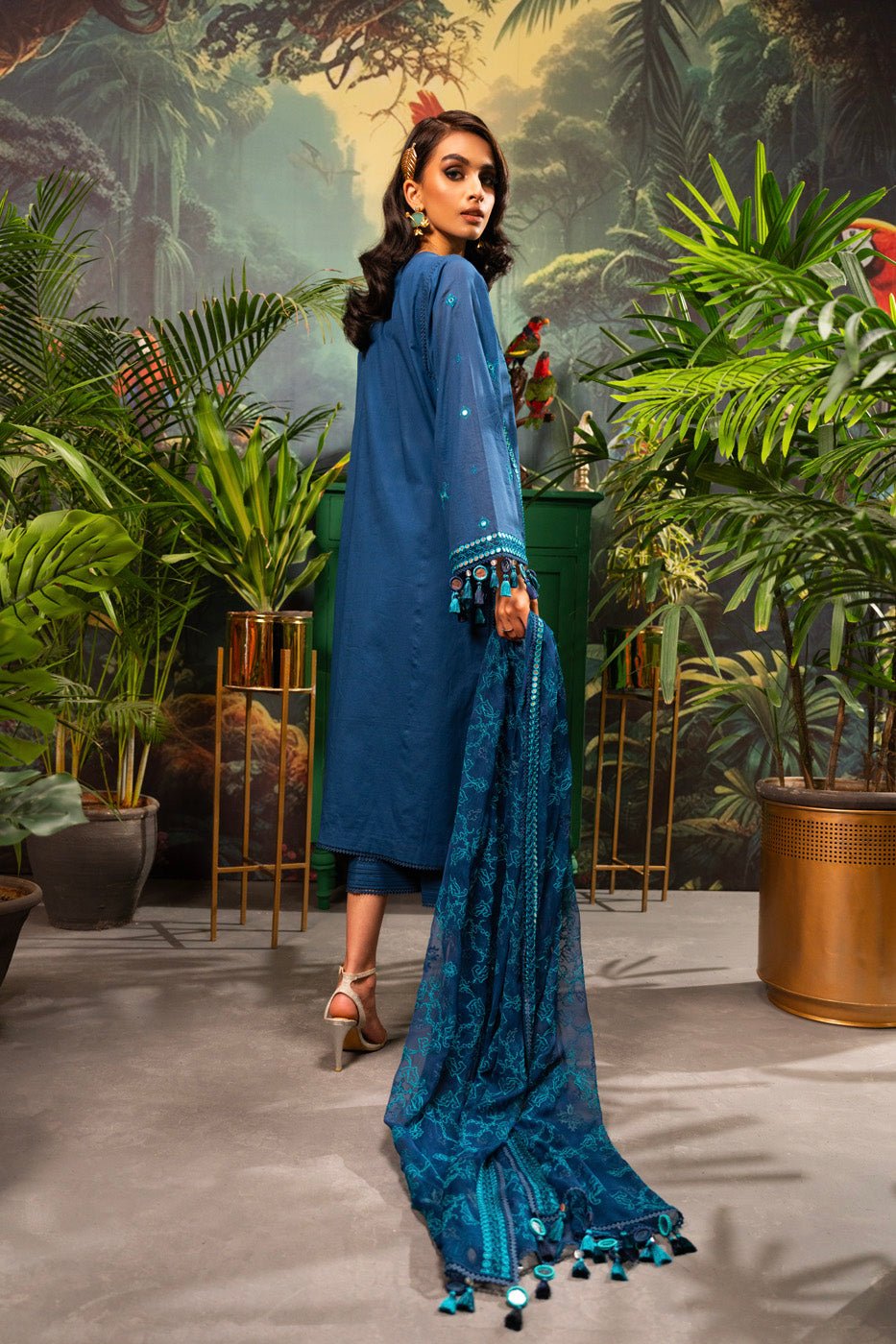 Alkaram | Luxury Lawn 24 | EC-07-24 - Official Alkaram - Agha Fabrics UK
