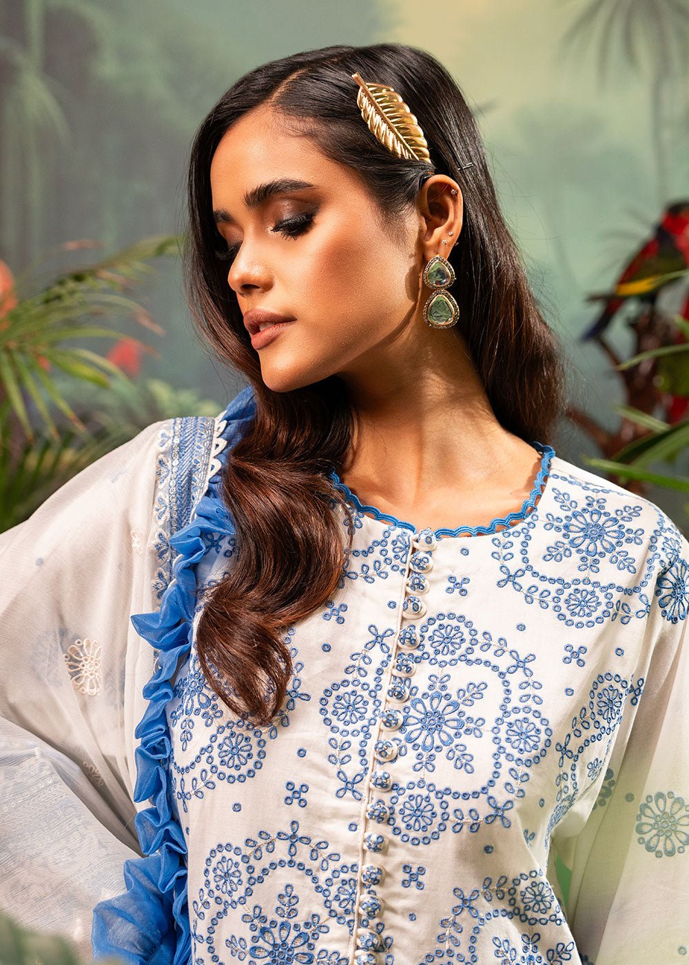 Alkaram | Luxury Lawn 24 | EC-11-24 - Official Alkaram - Agha Fabrics UK