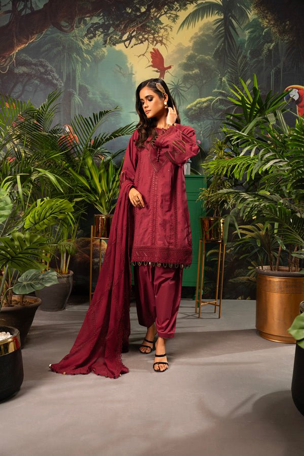 Alkaram | Luxury Lawn 24 | EC-12-24 - Official Alkaram - Agha Fabrics UK