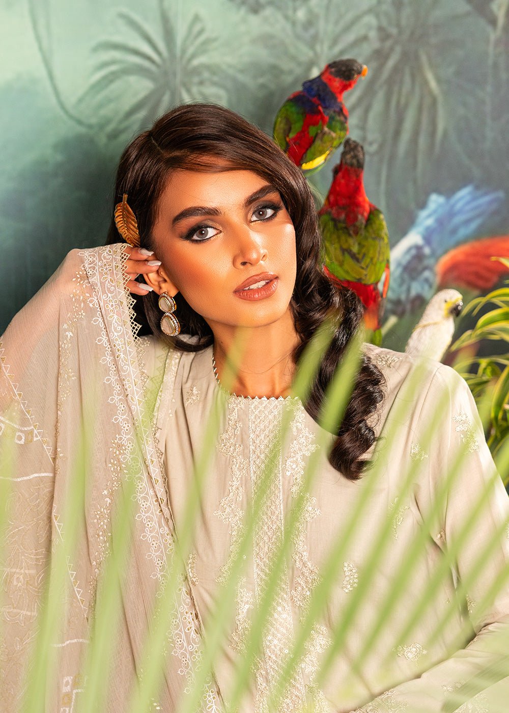 Alkaram | Luxury Lawn 24 | EC-15-24 - Official Alkaram - Agha Fabrics UK