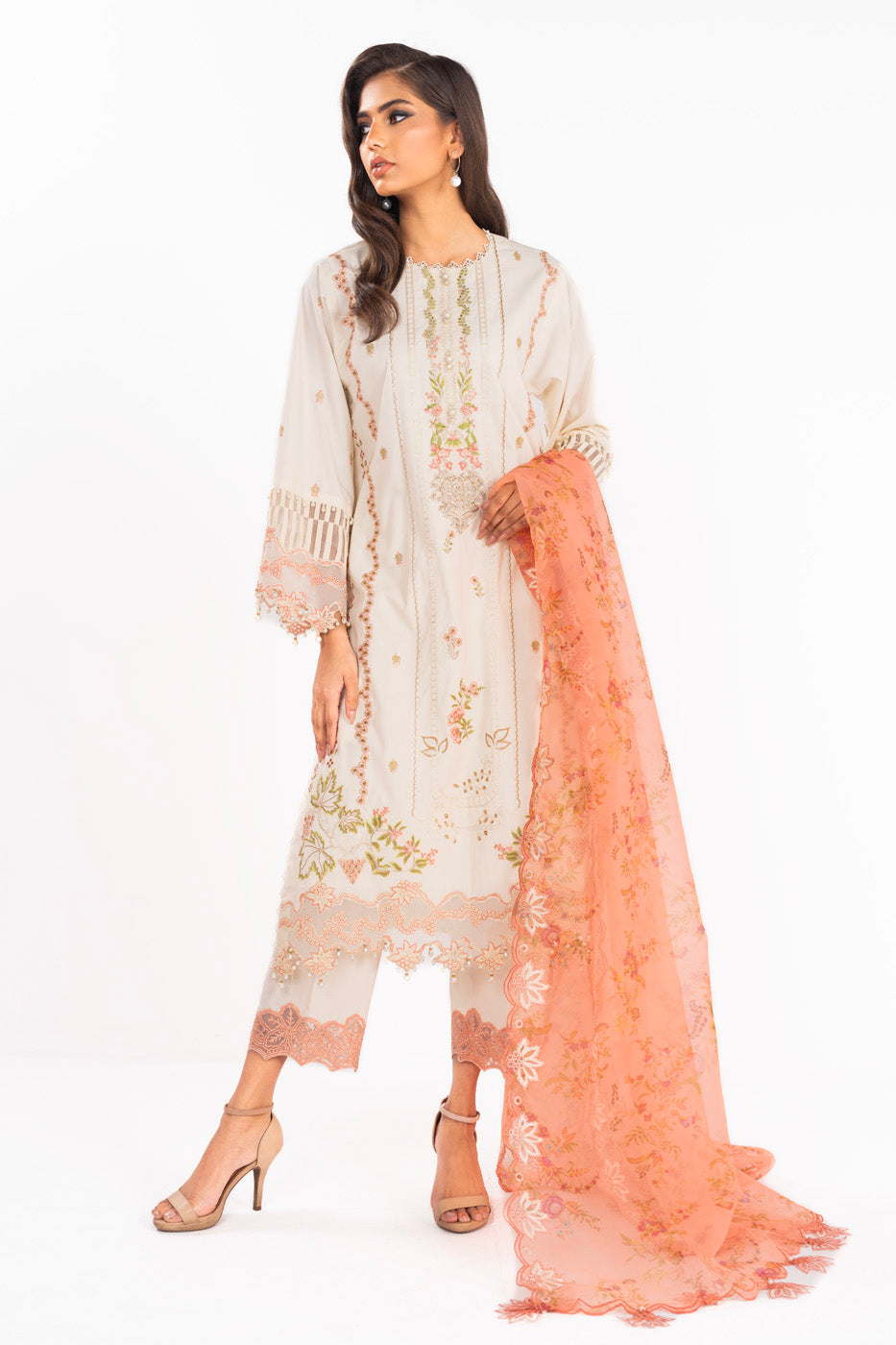 Alkaram | Luxury Lawn 24 | EC-14-24 - Official Alkaram - Agha Fabrics UK