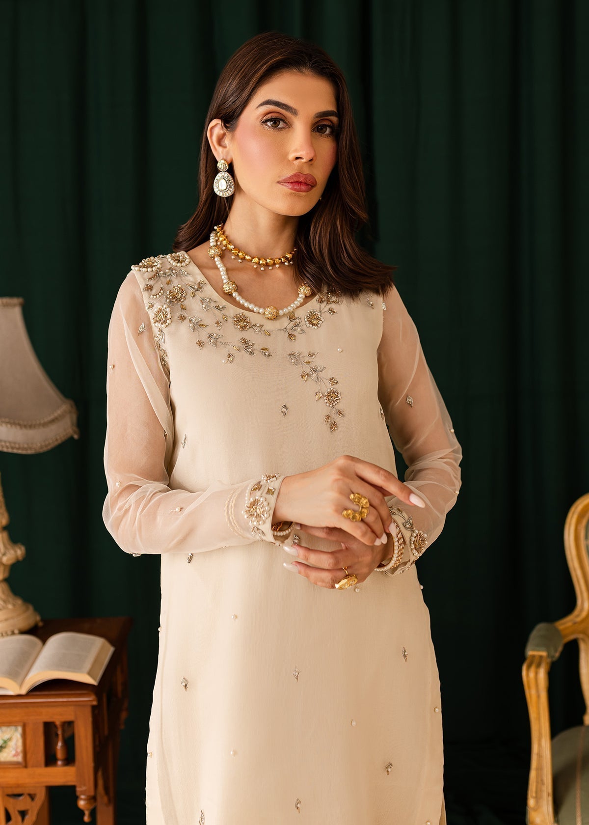 Allure | Maya Formals | TIANA - Official Allure - Agha Fabrics UK