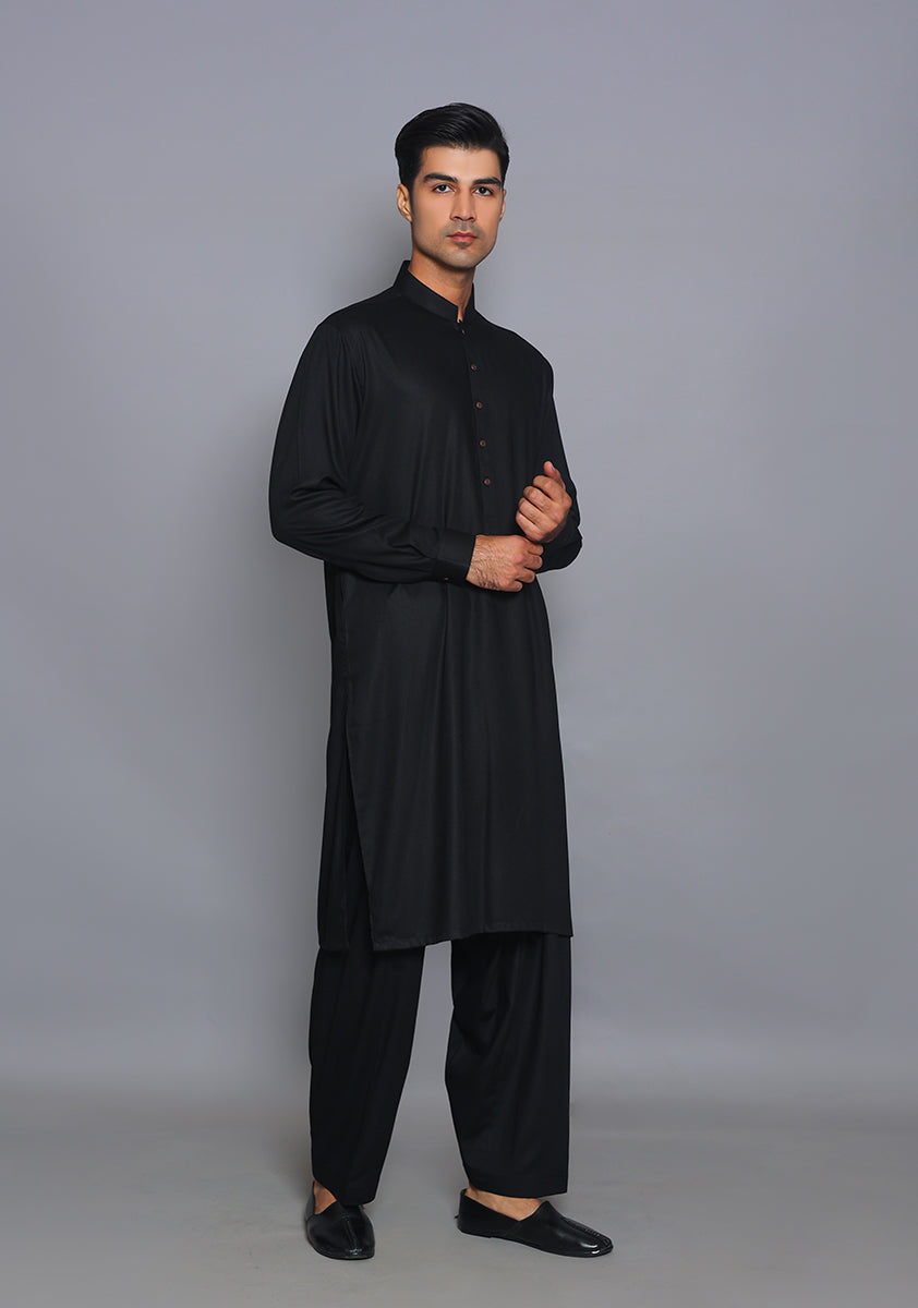 Pakistani Menswear | Amir Adnan - ClassicAyuthia Tape Shoe Classic Fit Plain Suit