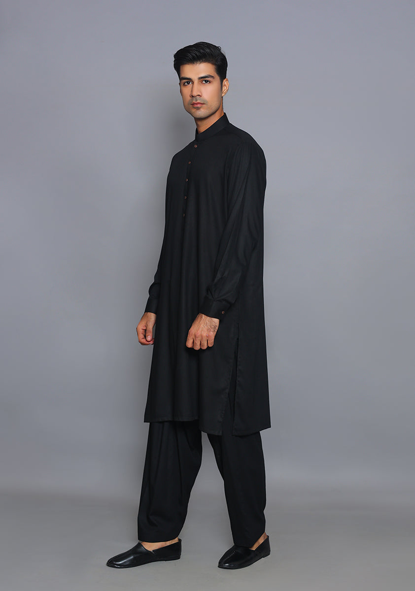 Pakistani Menswear | Amir Adnan - ClassicAyuthia Tape Shoe Classic Fit Plain Suit