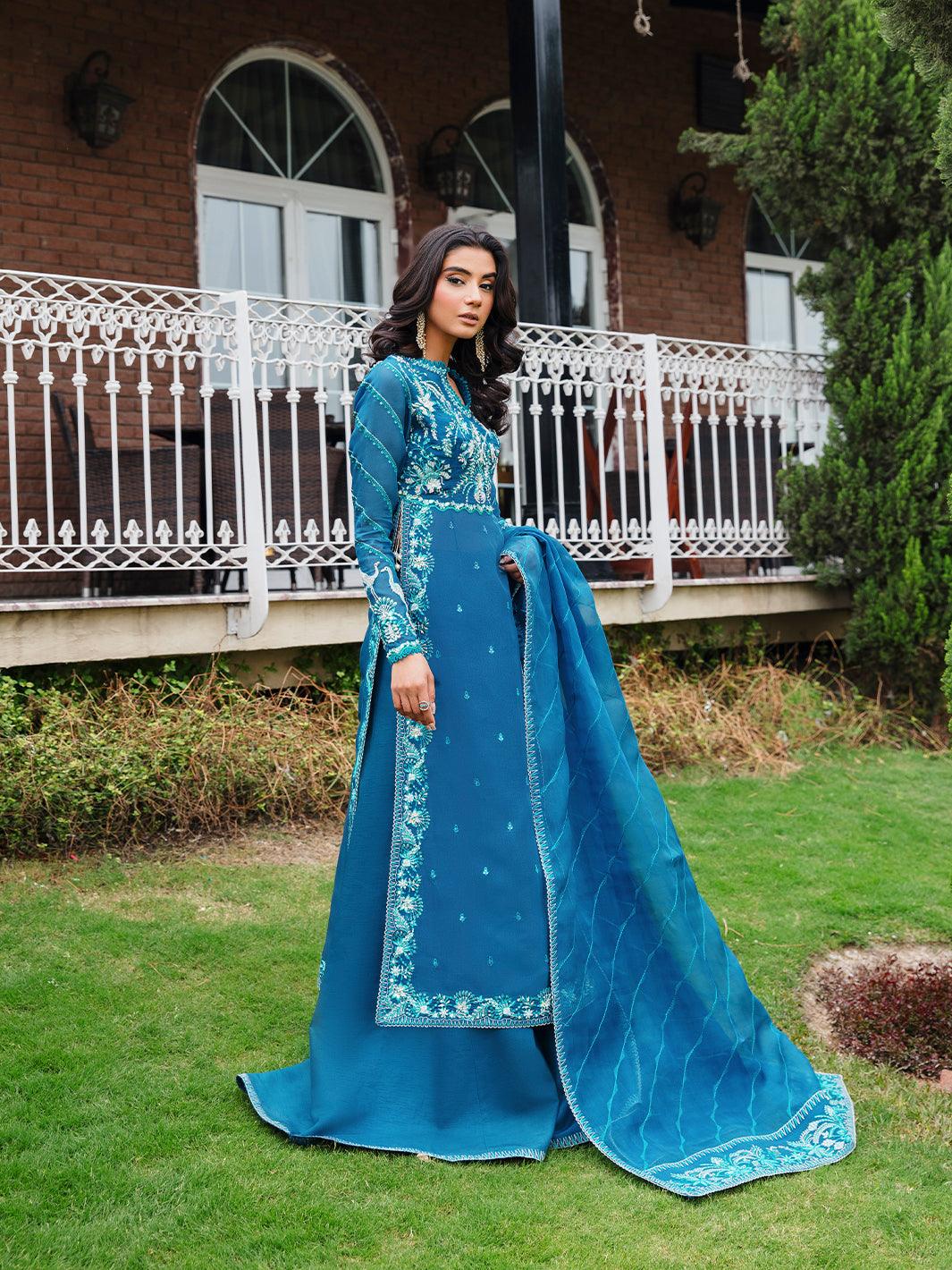 Amroz Atelier | Aerien Formals | Ciel - Official Amroz Atelier - Agha Fabrics UK
