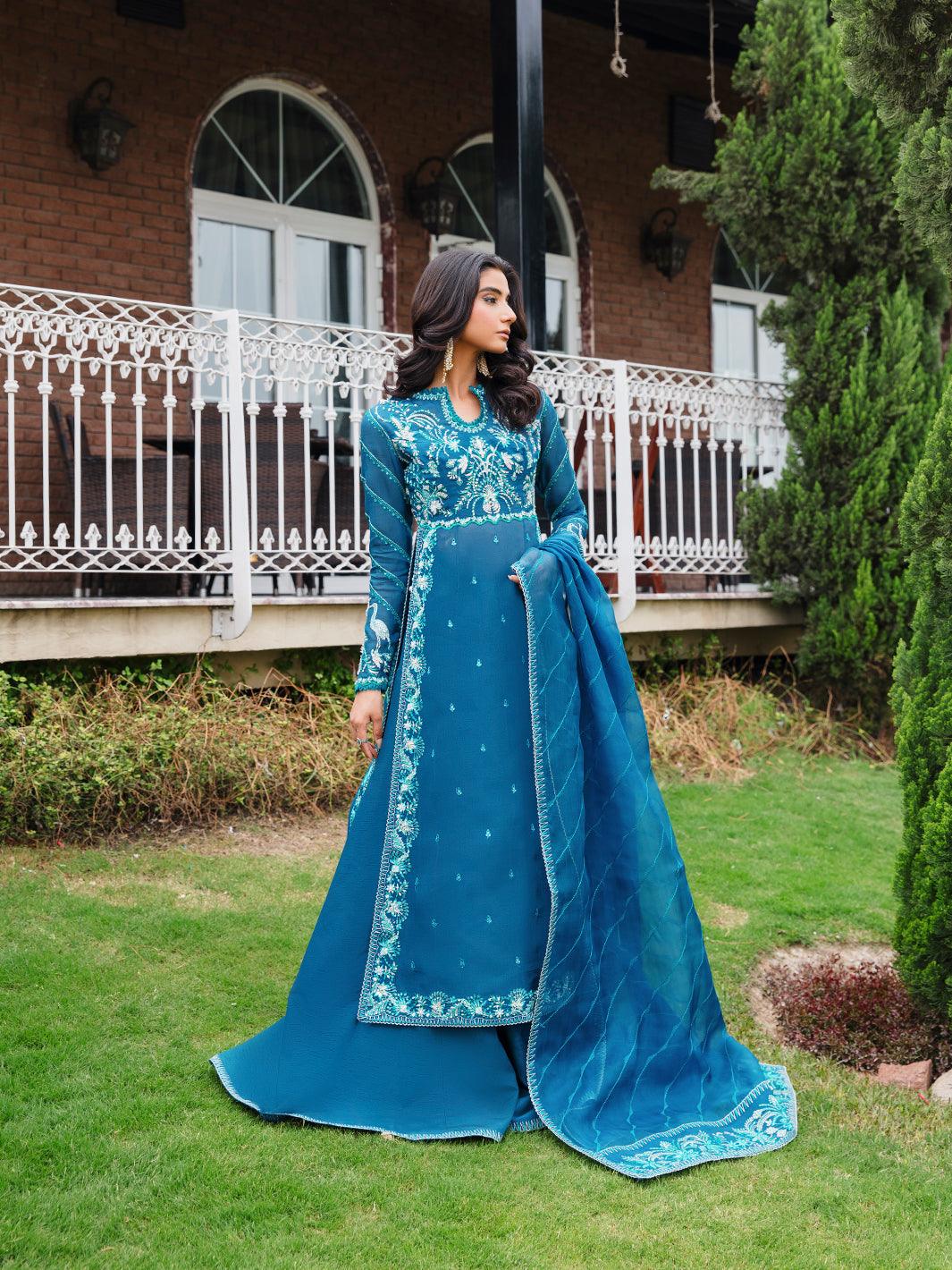 Amroz Atelier | Aerien Formals | Ciel - Official Amroz Atelier - Agha Fabrics UK