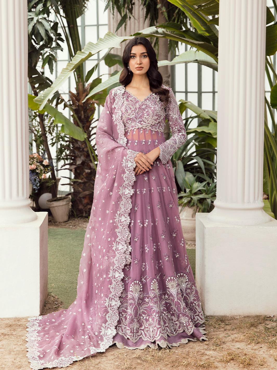 Amroz Atelier | Eunoia Wedding Formals | AA-LUX-02 - Official Amroz Atelier - Agha Fabrics UK