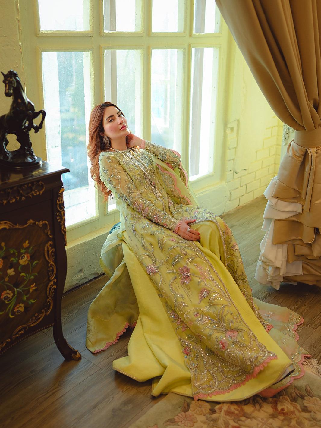 Amroz Atelier | Eunoia Wedding Formals | AA-LUX-03 - Official Amroz Atelier - Agha Fabrics UK