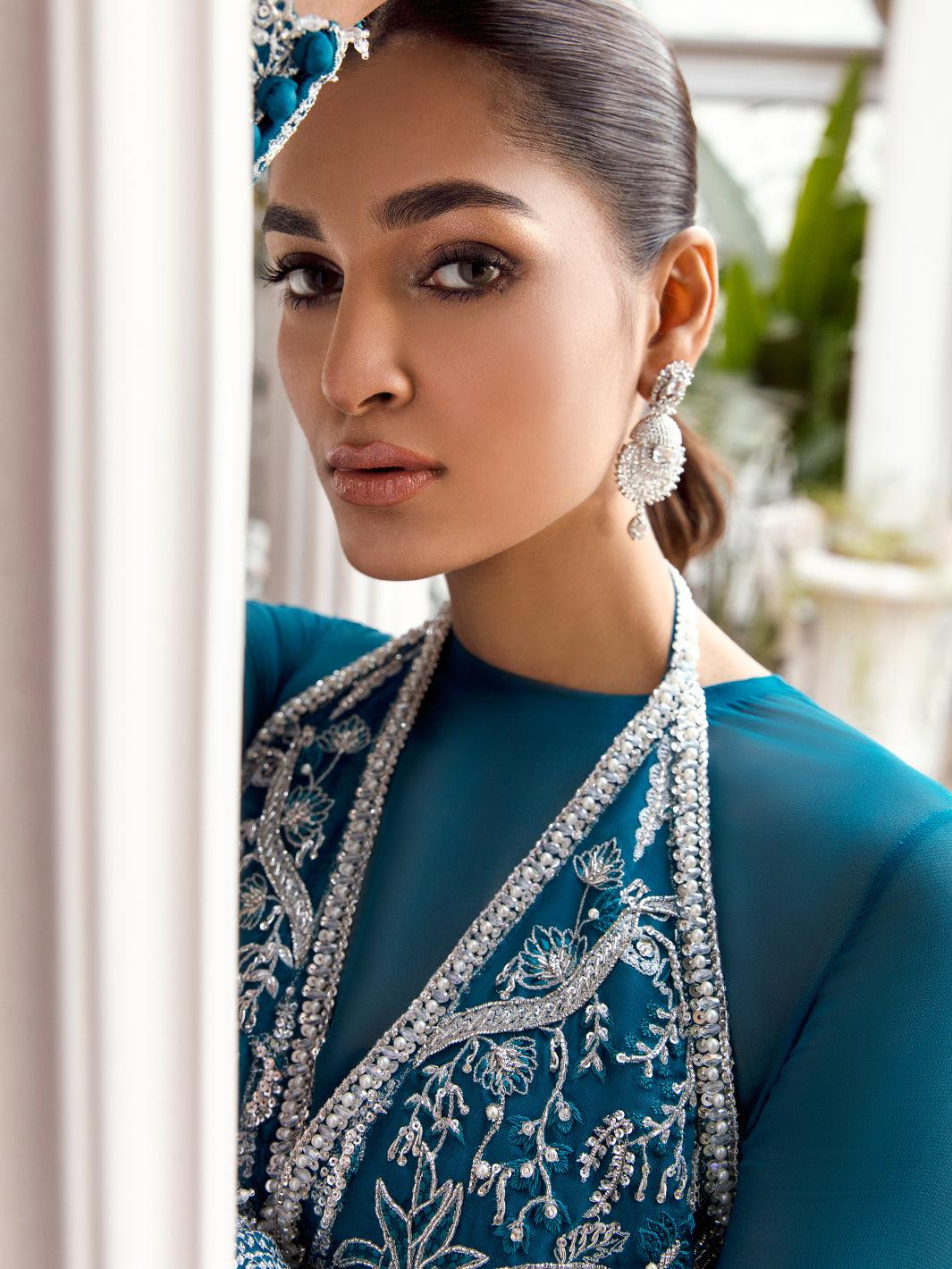 Amroz Atelier | Eunoia Wedding Formals | AA-LUX-04 - Official Amroz Atelier - Agha Fabrics UK