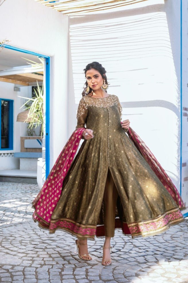 Anam Akhlaq | Festive Collection | D-11 - Official Anam Akhlaq - Agha Fabrics UK