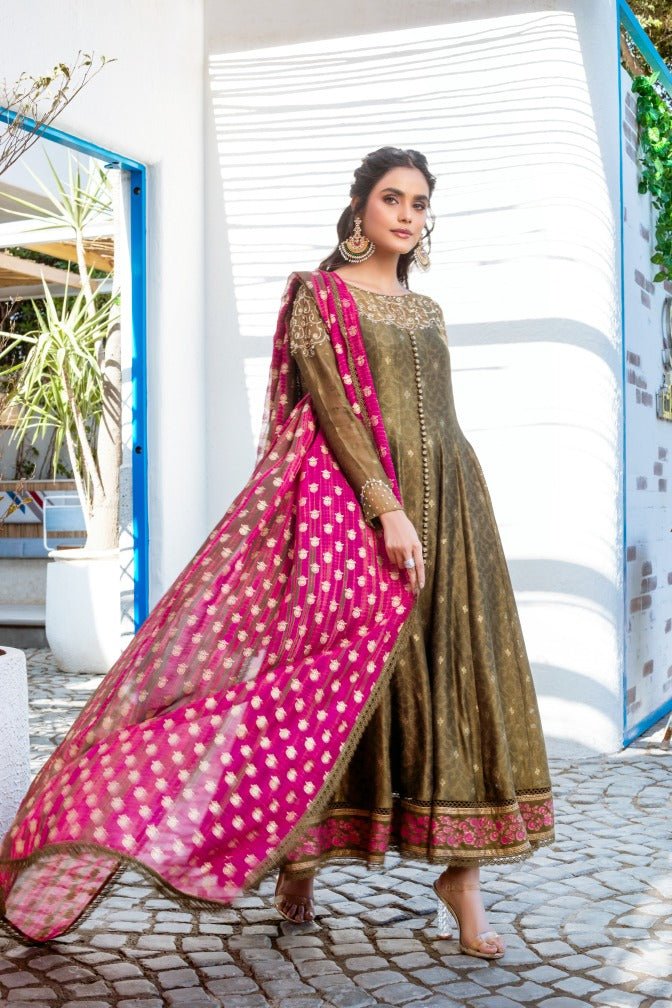 Anam Akhlaq | Festive Collection | D-11 - Official Anam Akhlaq - Agha Fabrics UK