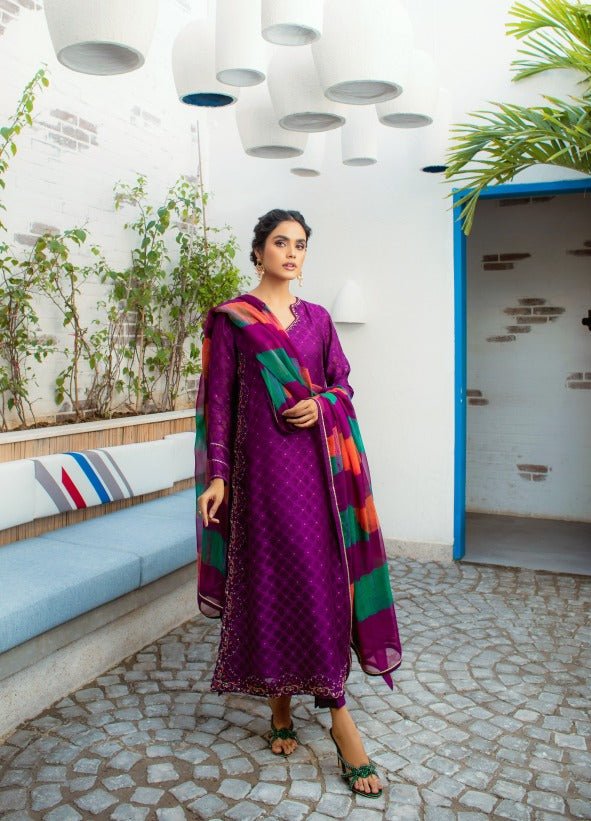 Anam Akhlaq | Festive Collection | D-14 - Official Anam Akhlaq - Agha Fabrics UK