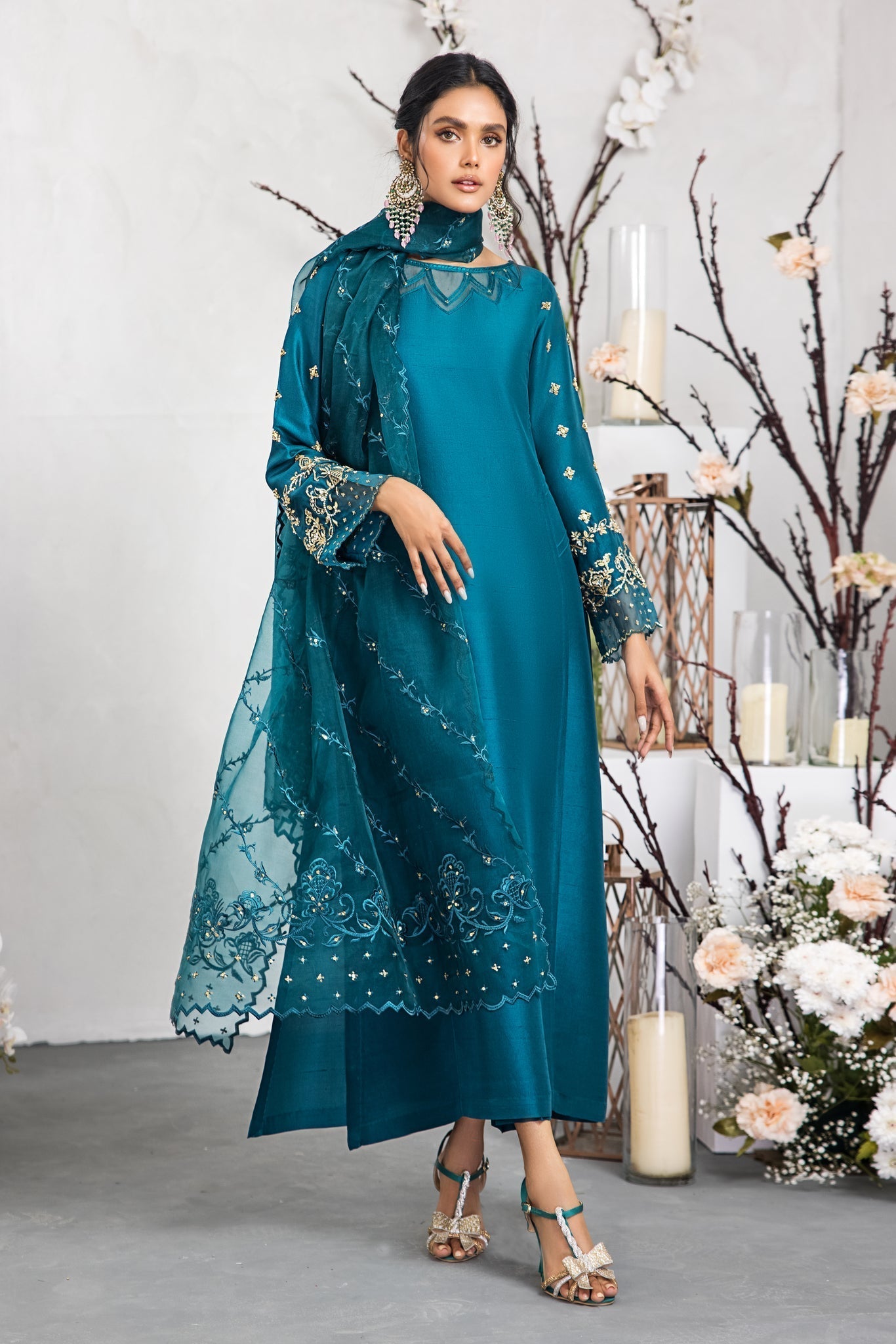 Anam Akhlaq | Festive Collection | D-25 - Official Anam Akhlaq - Agha Fabrics UK