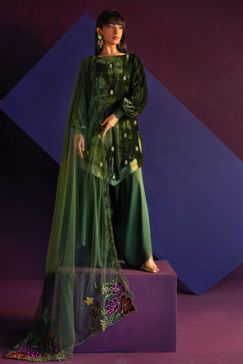 Anam Akhlaq | Festive Collection | D-40 - Official Anam Akhlaq - Agha Fabrics UK