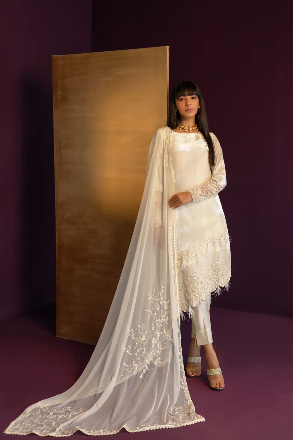 Anam Akhlaq | Festive Collection | D-42 - Official Anam Akhlaq - Agha Fabrics UK