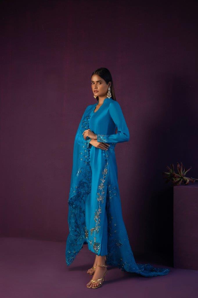 Anam Akhlaq | Festive Collection | D-45 - Official Anam Akhlaq - Agha Fabrics UK