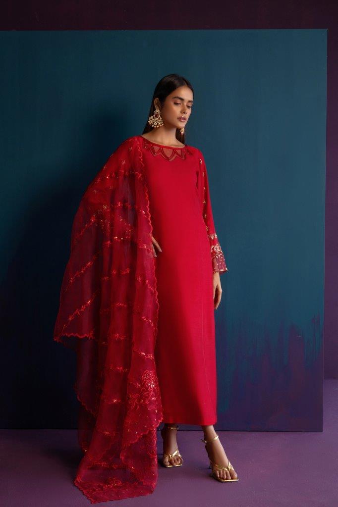 Anam Akhlaq | Festive Collection | D-46 - Official Anam Akhlaq - Agha Fabrics UK