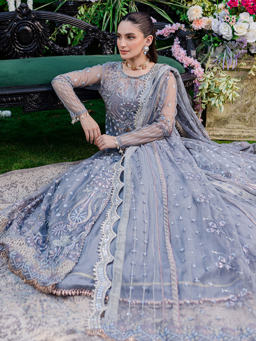 Izel | Heeriye Festive Collection | Jashn e Bahara - Official Izel - Agha Fabrics UK