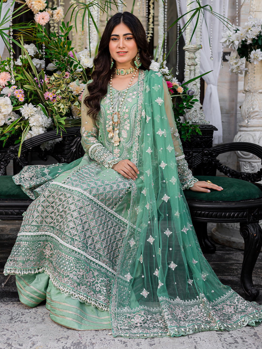 Izel | Heeriye Festive Collection | Sakhi - Official Izel - Agha Fabrics UK
