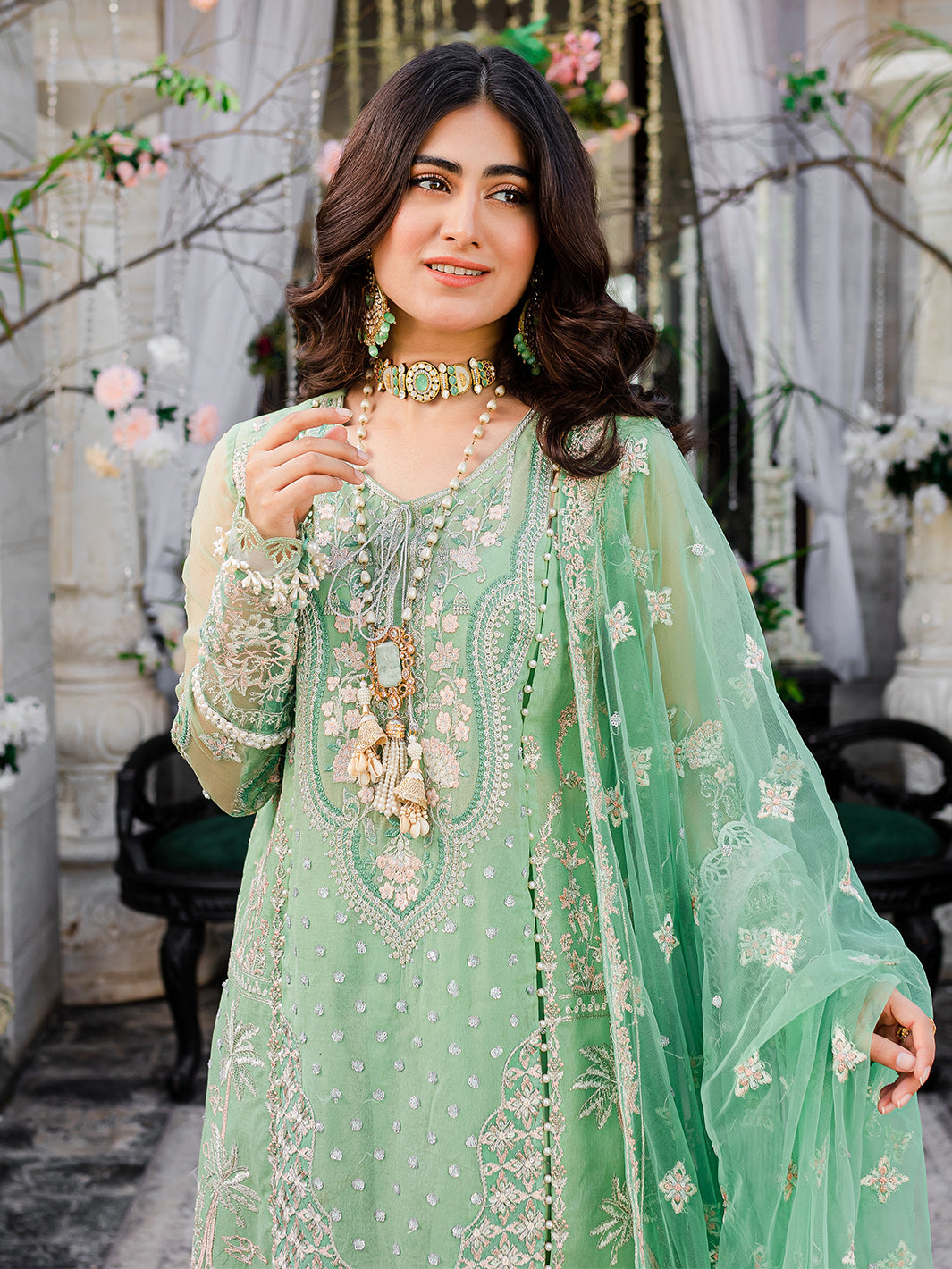 Izel | Heeriye Festive Collection | Sakhi - Official Izel - Agha Fabrics UK