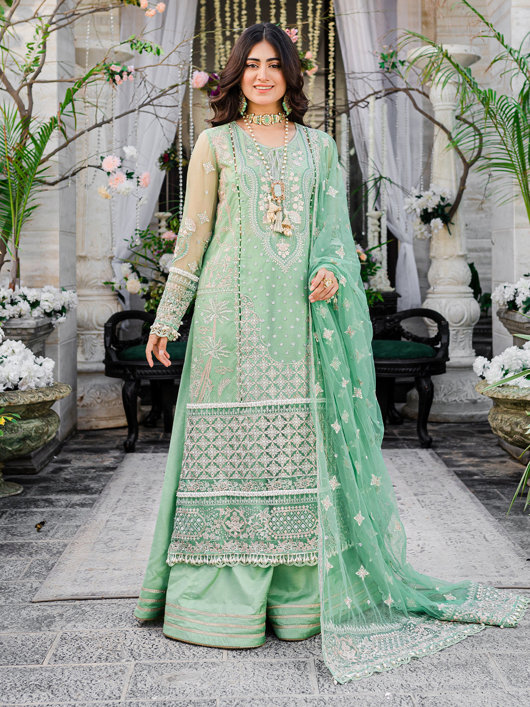 Izel | Heeriye Festive Collection | Sakhi - Official Izel - Agha Fabrics UK