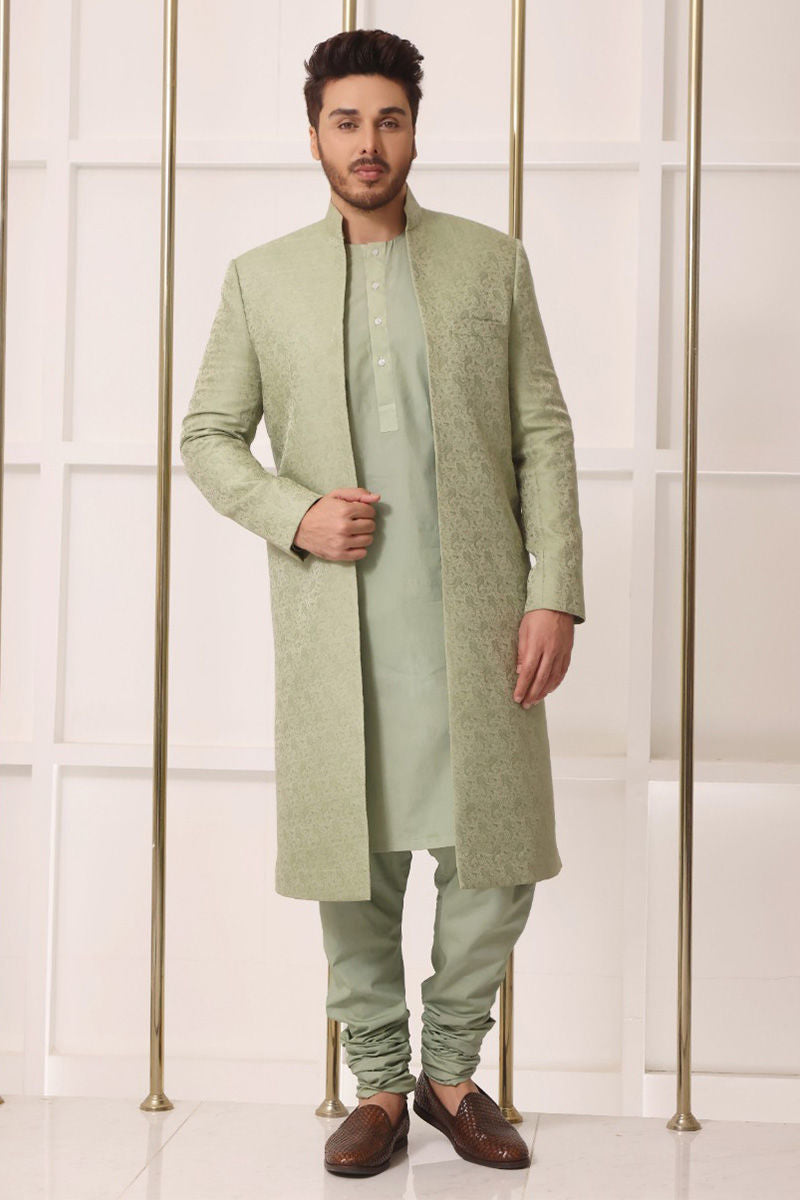 Pakistani Menswear | Ansab Jahangir | MINT AURA