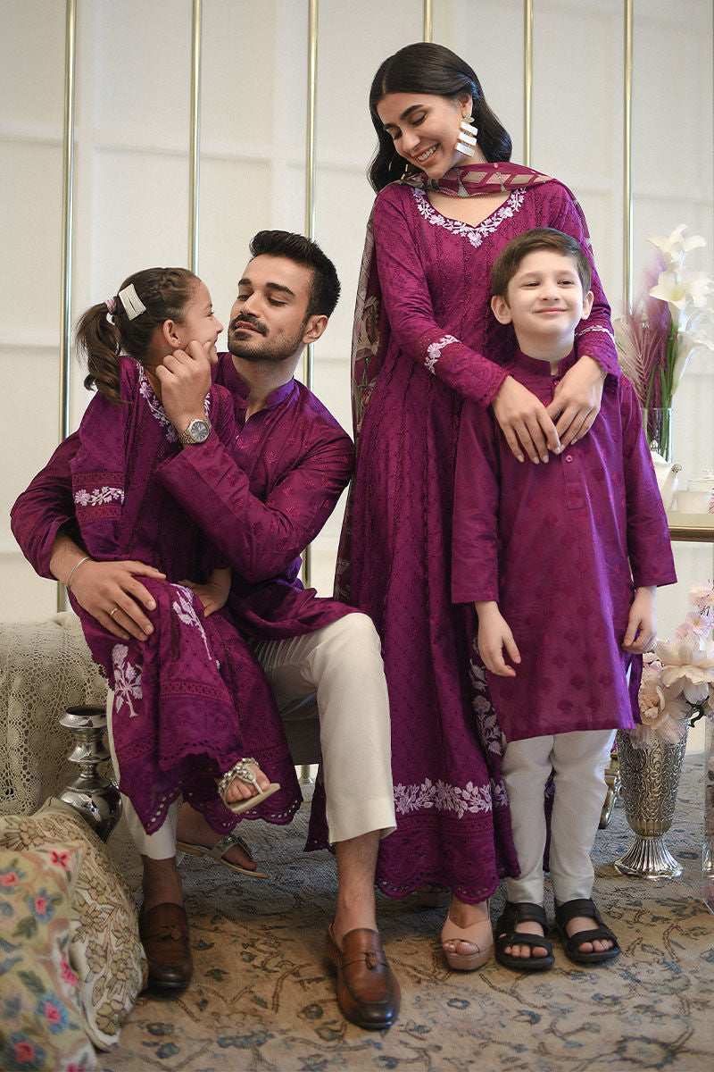 Pakistani Menswear | Ansab Jahangir | PURPLE PASSION