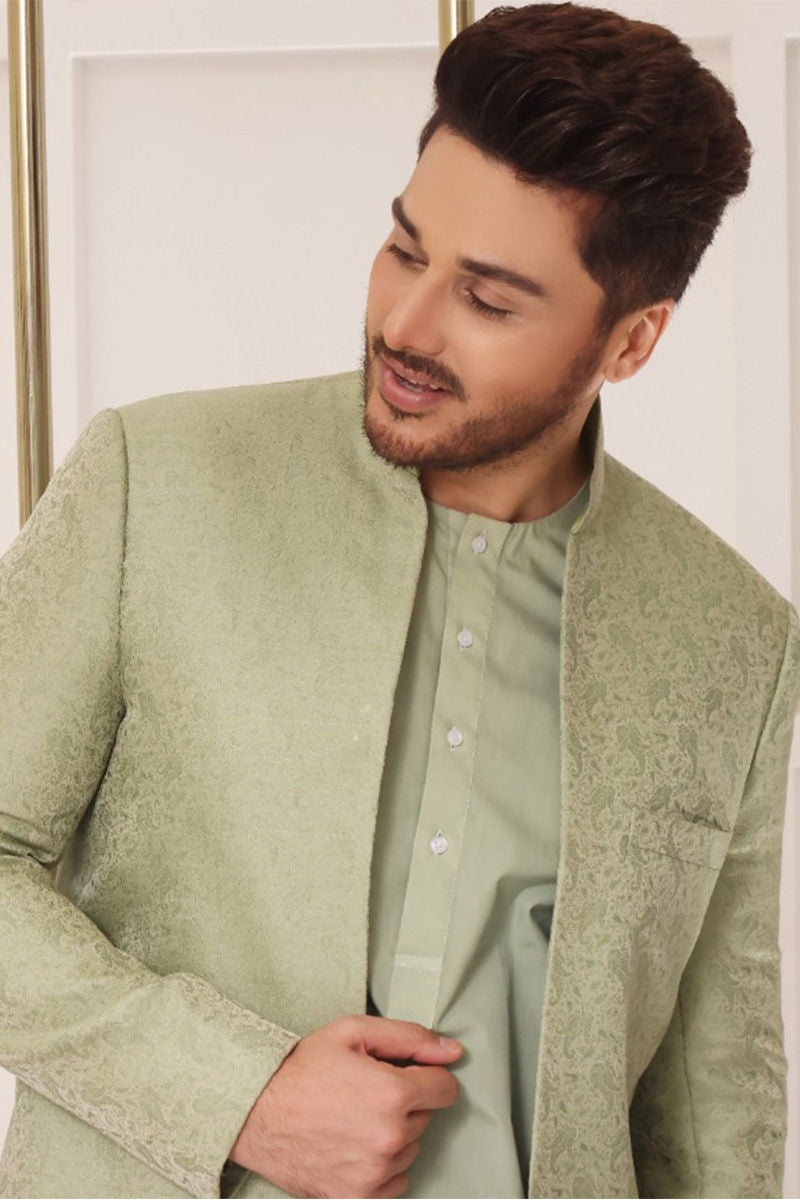 Pakistani Menswear | Ansab Jahangir | MINT AURA