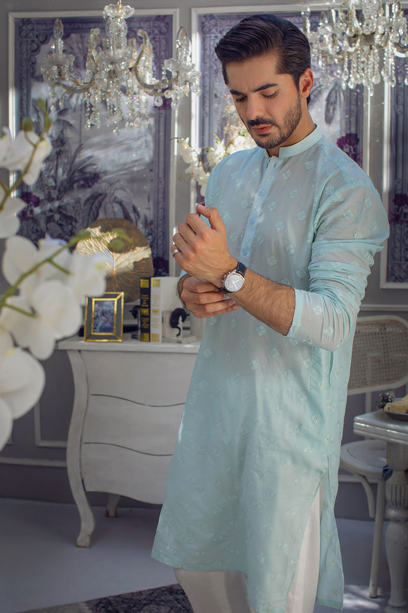 Pakistani Menswear | Ansab Jahangir | SEA BREEZE