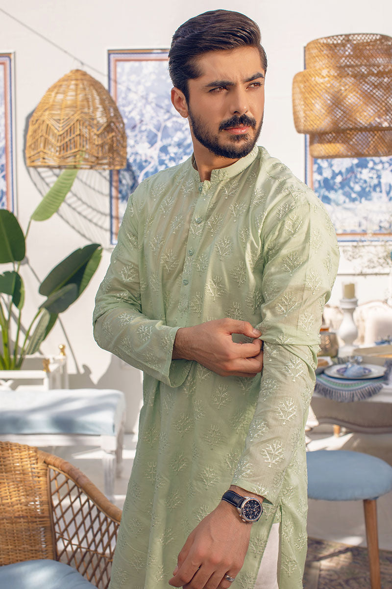 Pakistani Menswear | Ansab Jahangir | MINT MIRAGE