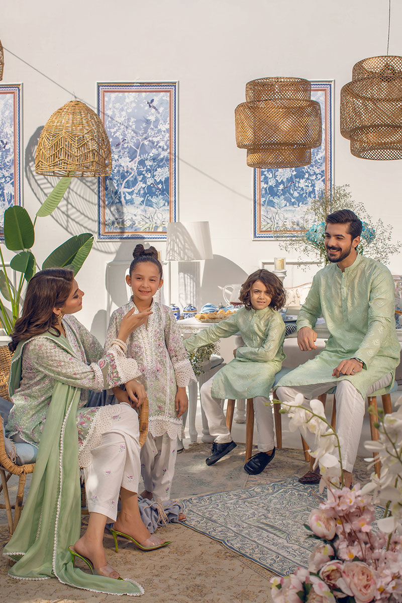 Pakistani Menswear | Ansab Jahangir | MINT MIRAGE