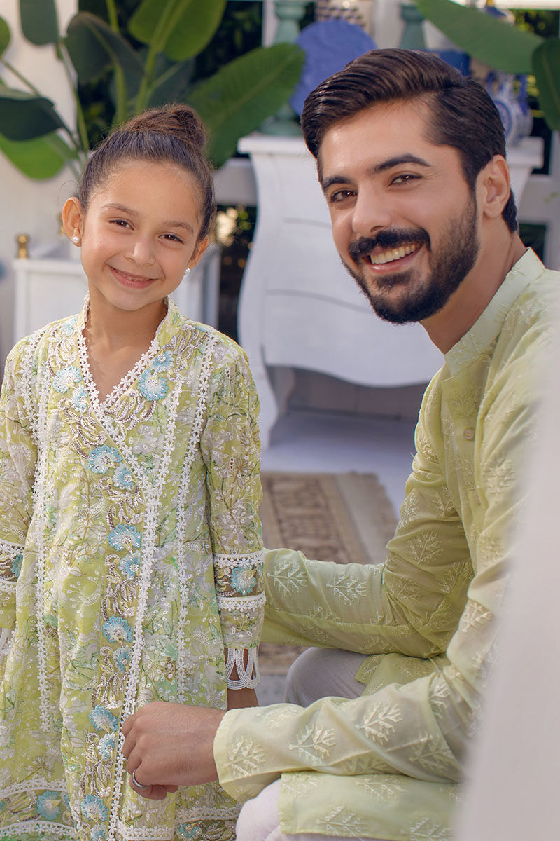 Pakistani Menswear | Ansab Jahangir | LEMON DROP