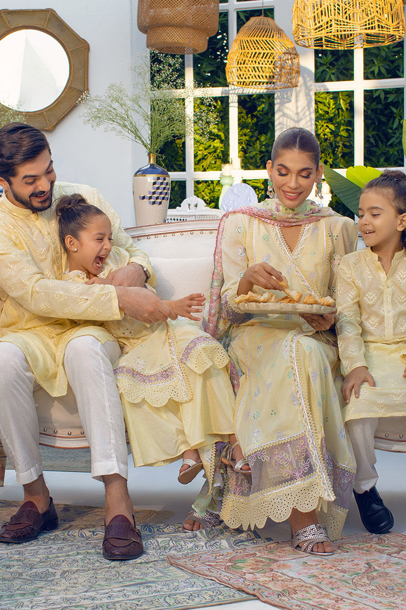 Pakistani Menswear | Ansab Jahangir | BUTTERCREAM BLISS