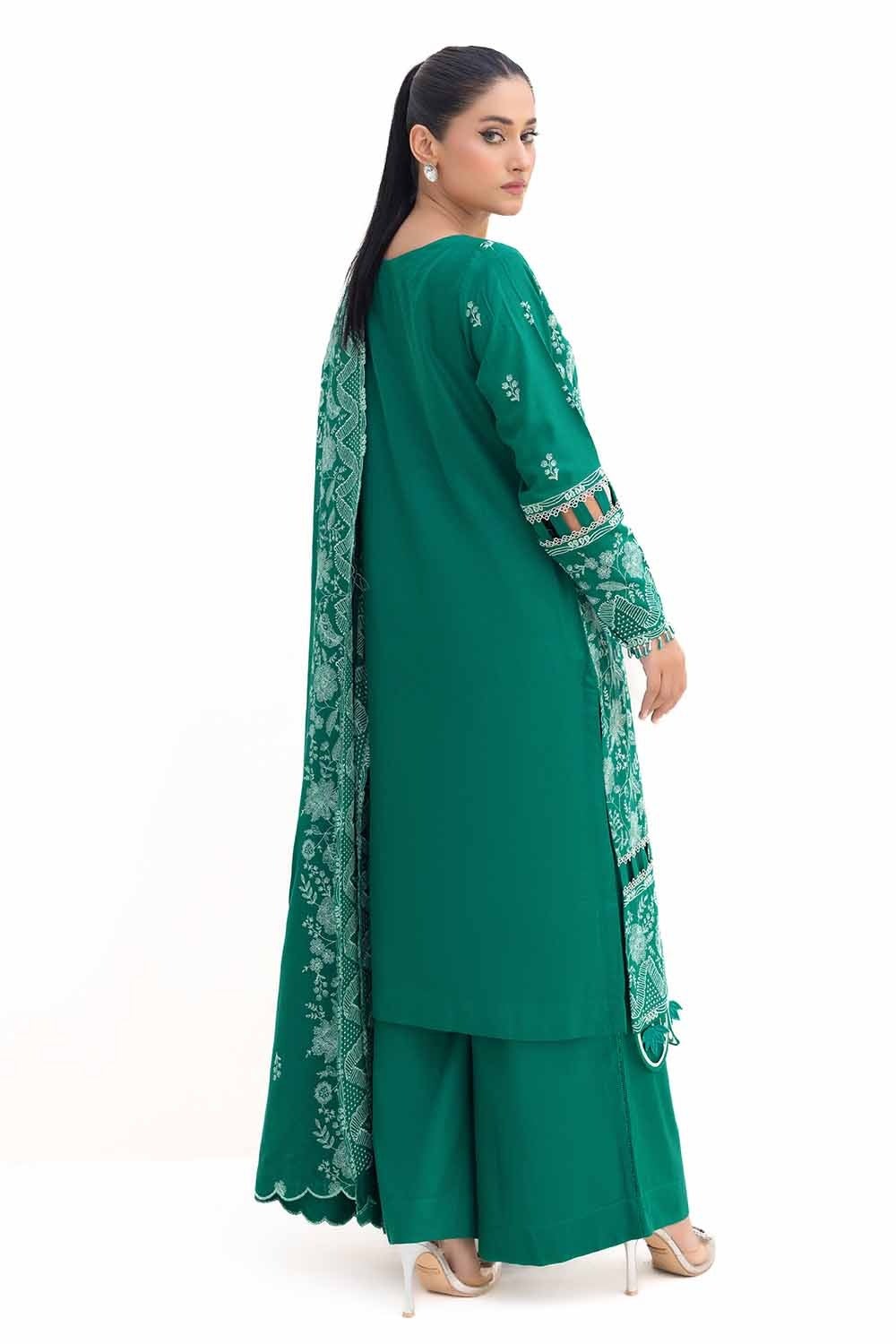 Gul Ahmed | Winter Collection 24 | Acrylic Dupatta AP-42010 - Official Gul Ahmed - Agha Fabrics UK