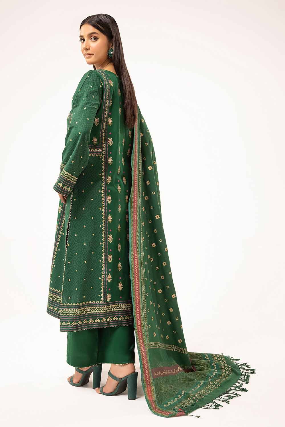 Gul Ahmed | Winter Collection 24 | Acrylic Dupatta AP-42028 - Official Gul Ahmed - Agha Fabrics UK