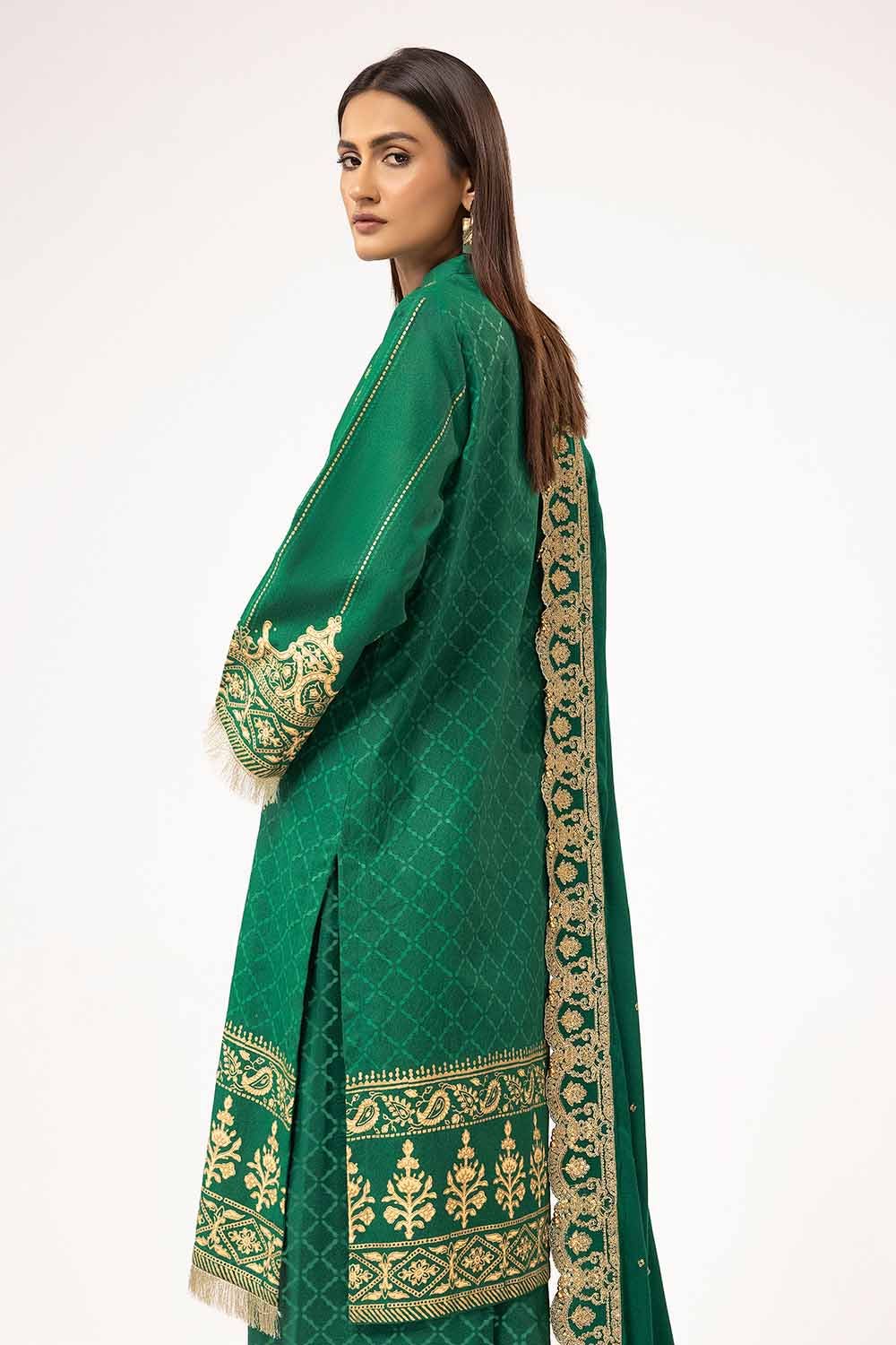 Gul Ahmed | Winter Collection 24 | Pashmina Shawl AP-42046 - Official Gul Ahmed - Agha Fabrics UK