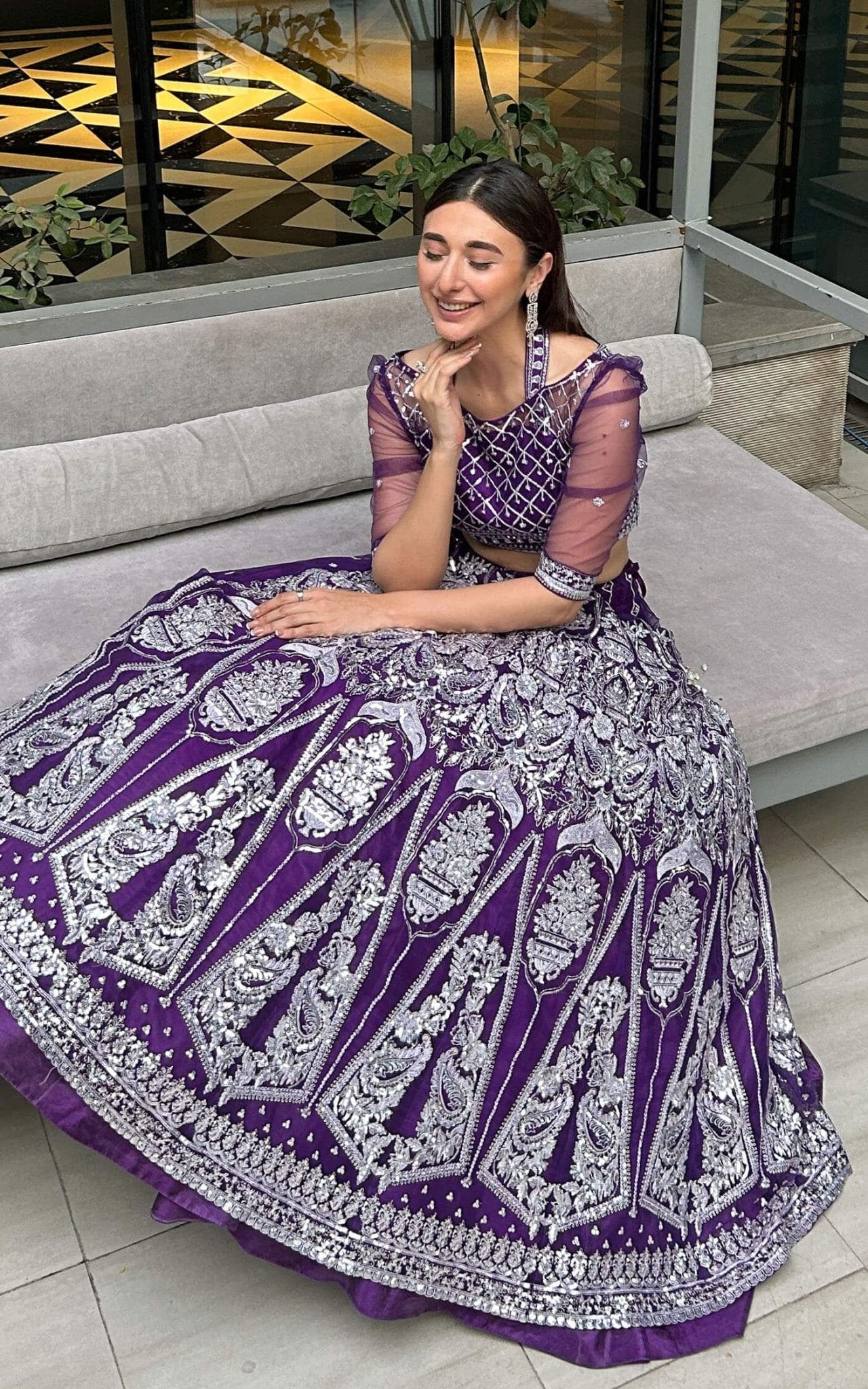 Asifa and Nabeel | Barasti Festive 23 | Bandhani (ANB-07) - Official Asifa and Nabeel - Agha Fabrics UK