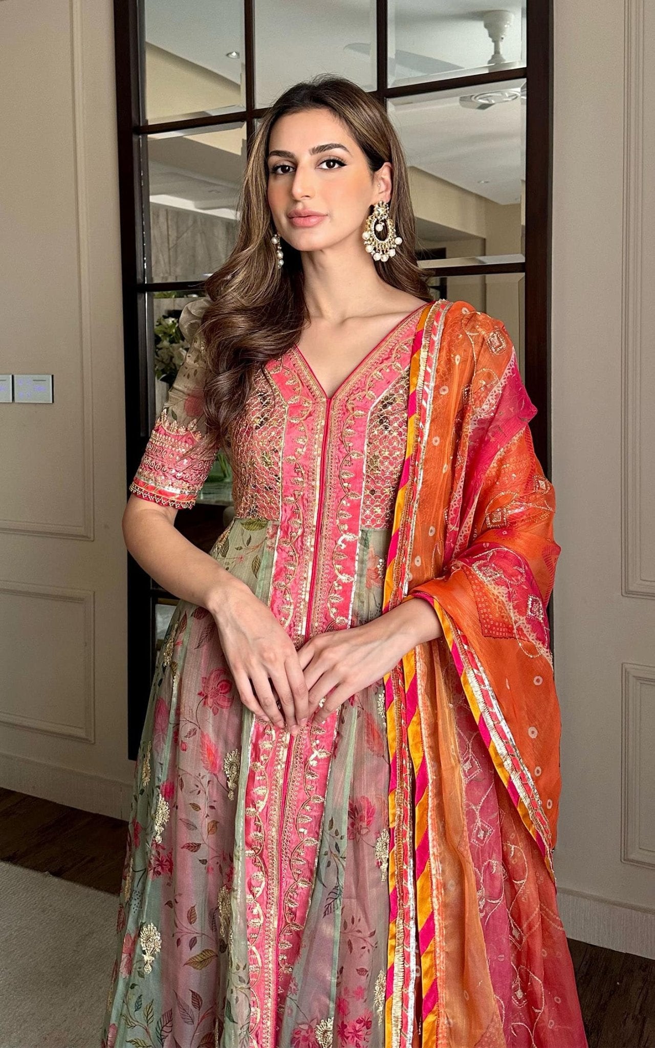 Asifa and Nabeel | Barasti Festive 23 | Rangoli (ANB-01) - Official Asifa and Nabeel - Agha Fabrics UK