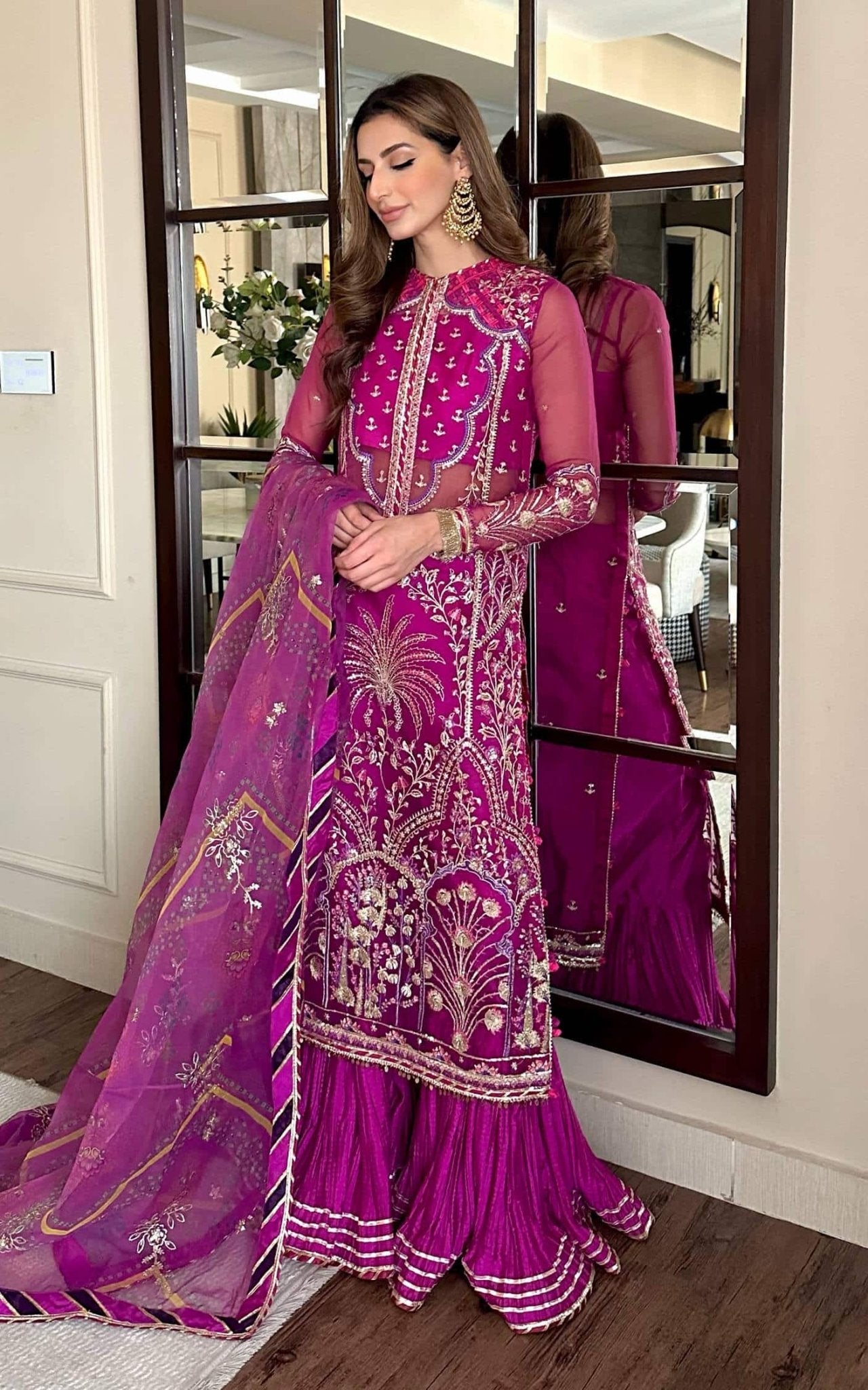 Asifa and Nabeel | Barasti Festive 23 | Raqs (ANB-02) - Official Asifa and Nabeel - Agha Fabrics UK