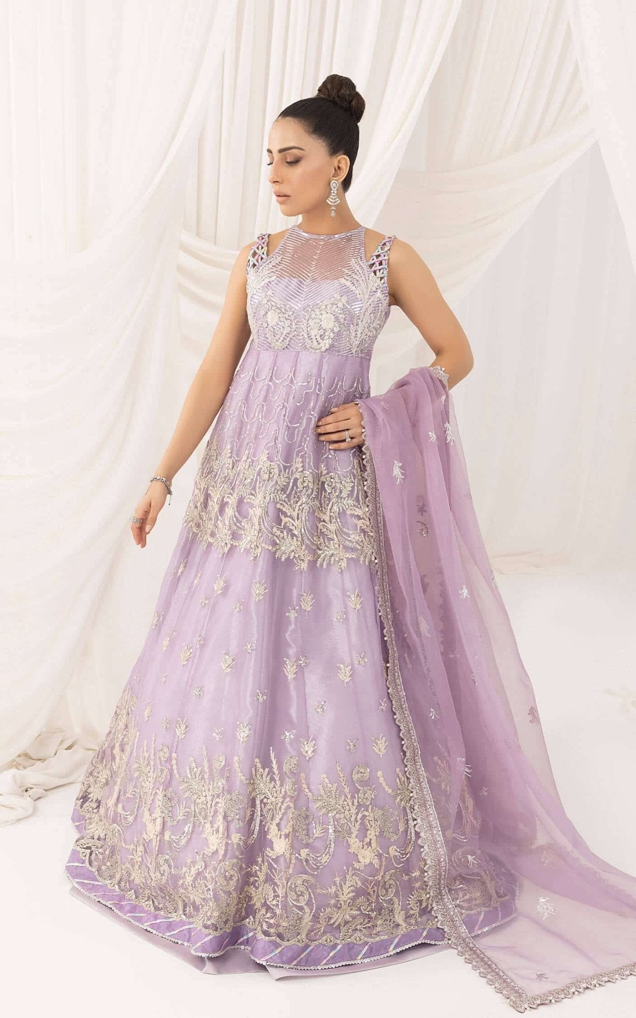 Asifa and Nabeel | Barasti Festive 23 | Risham (ANB-09) - Official Asifa and Nabeel - Agha Fabrics UK