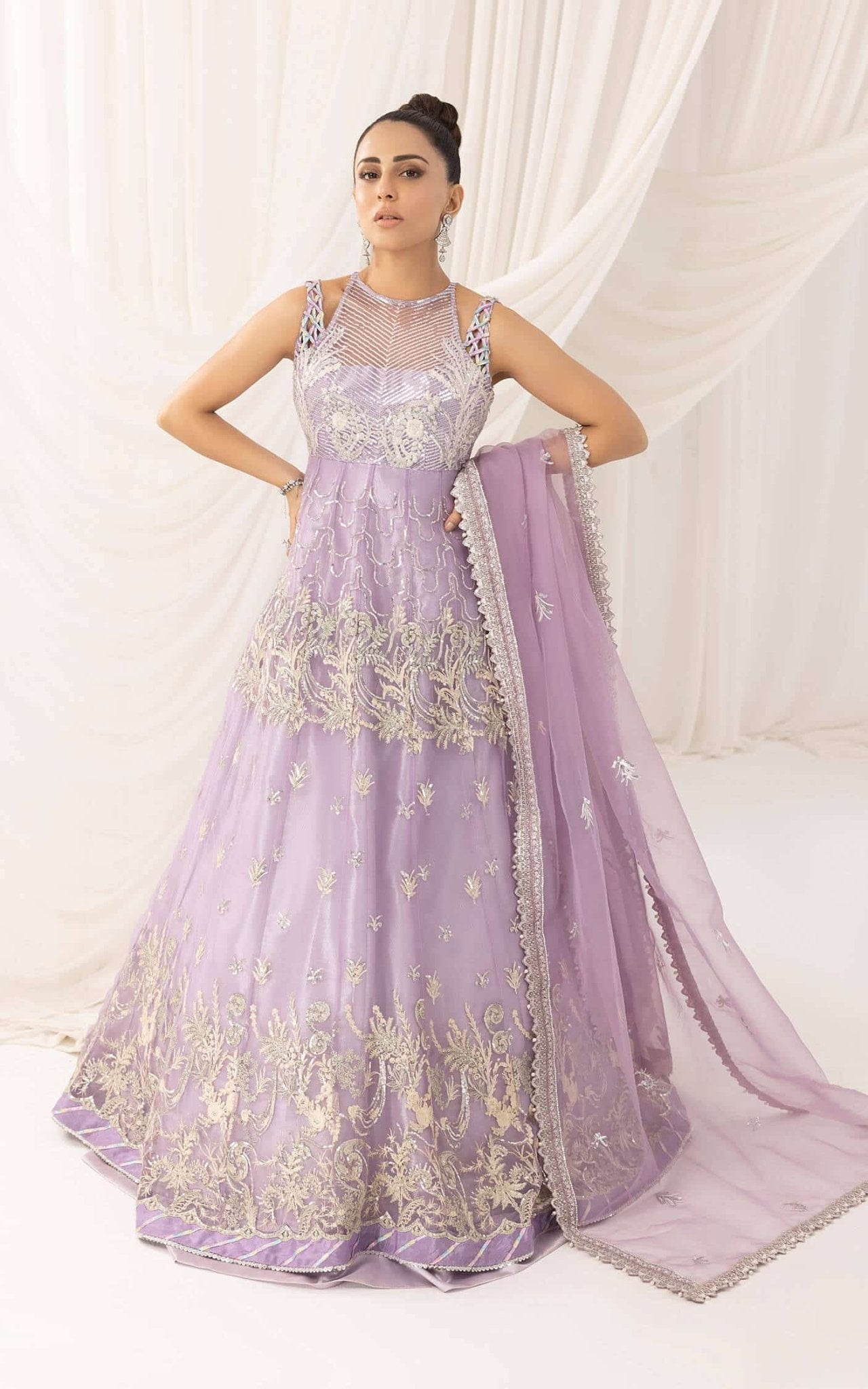 Asifa and Nabeel | Barasti Festive 23 | Risham (ANB-09) - Official Asifa and Nabeel - Agha Fabrics UK
