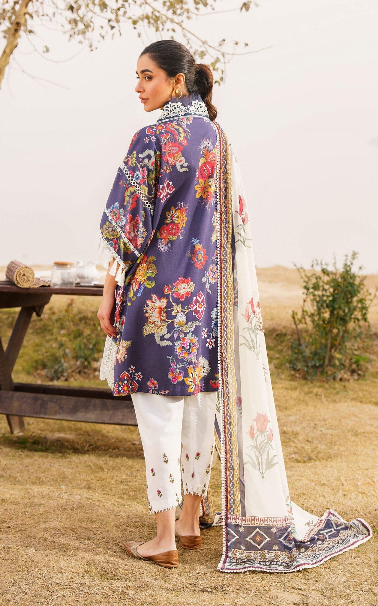 Asifa and Nabeel | Meraki Summer 24 | ALORA-U141M003 - Official Asifa and Nabeel - Agha Fabrics UK
