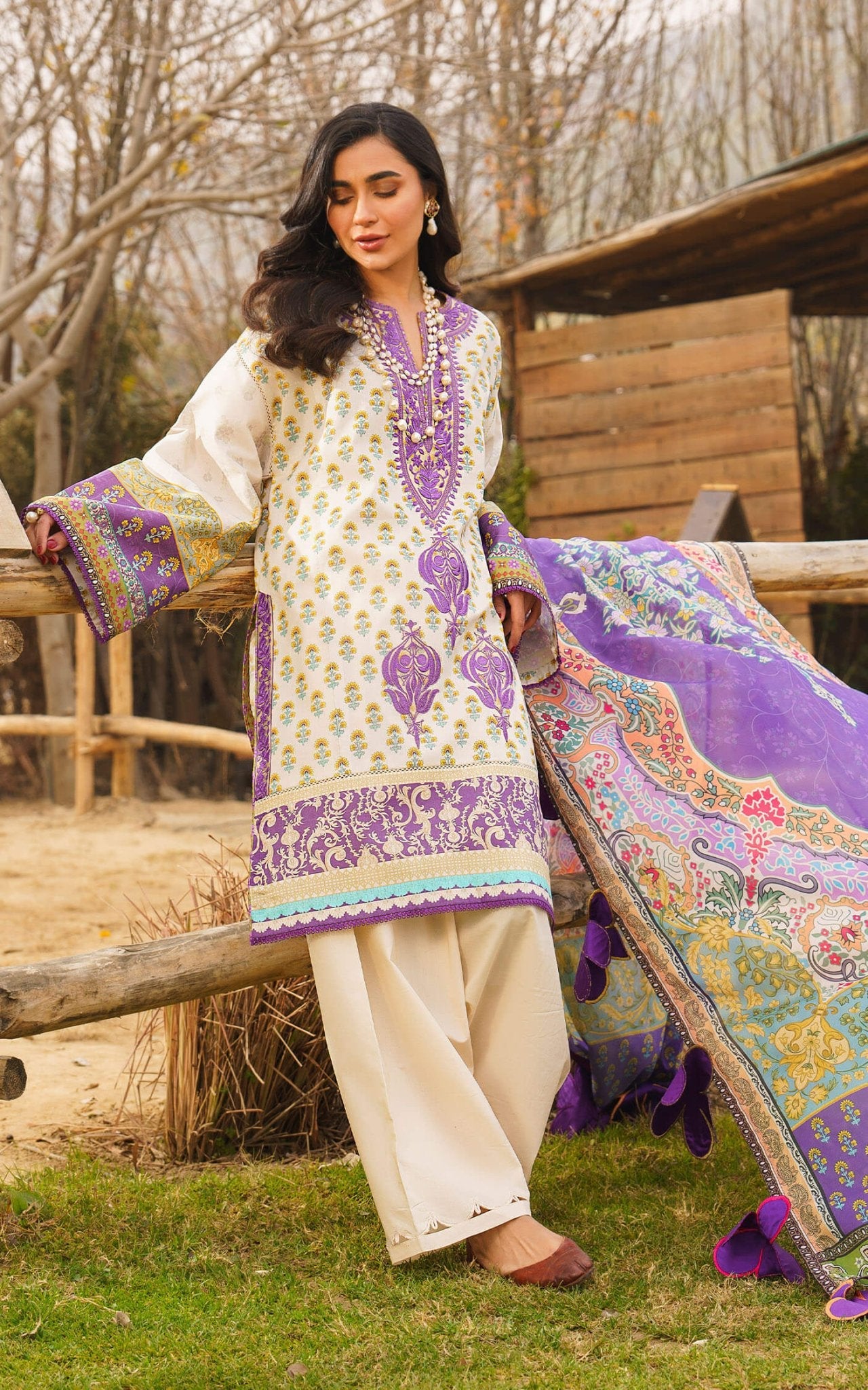 Asifa and Nabeel | Meraki Summer 24 | ALYSSA - Official Asifa and Nabeel - Agha Fabrics UK