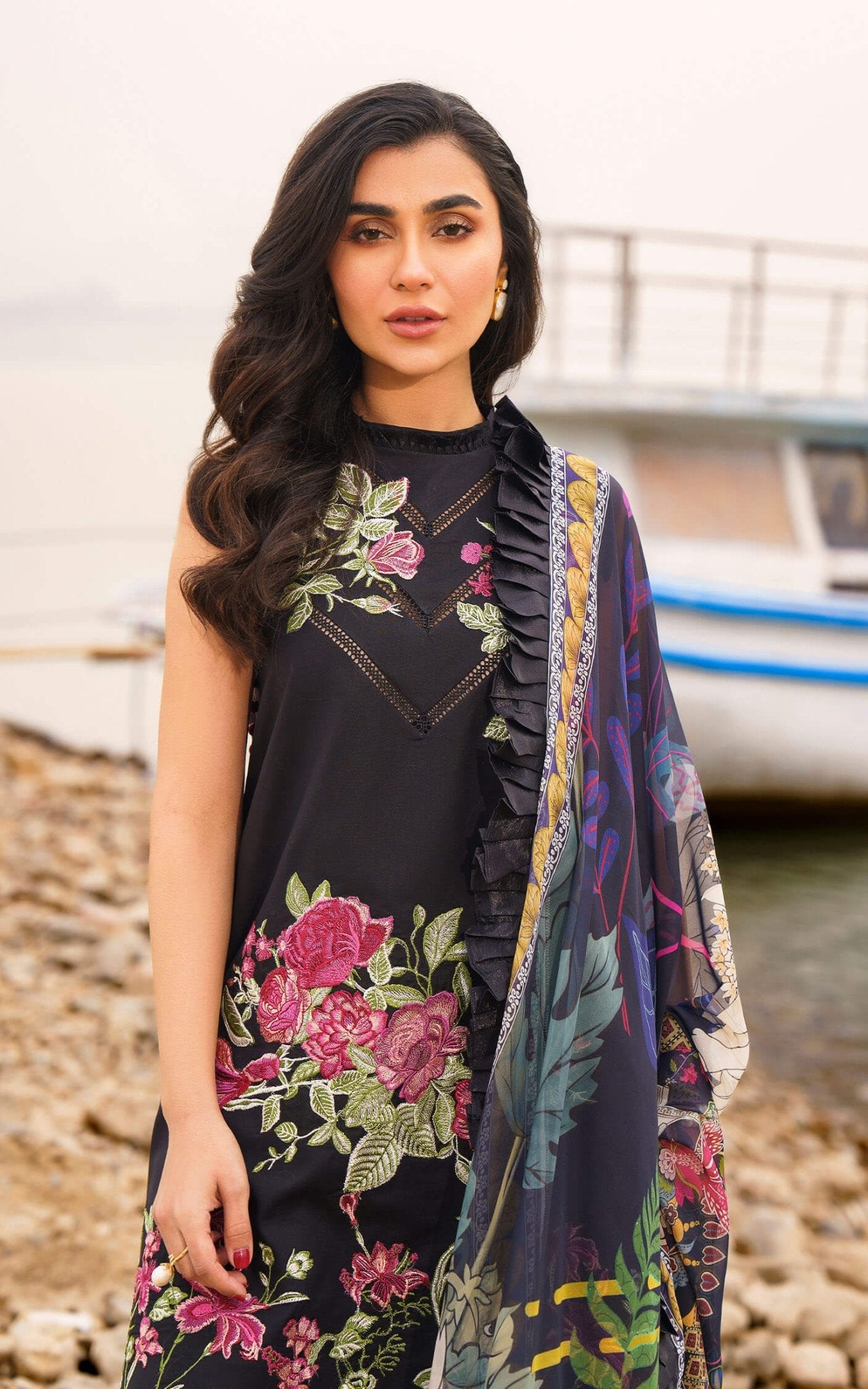 Asifa and Nabeel | Meraki Summer 24 | DAPHNE-U141M019 - Official Asifa and Nabeel - Agha Fabrics UK