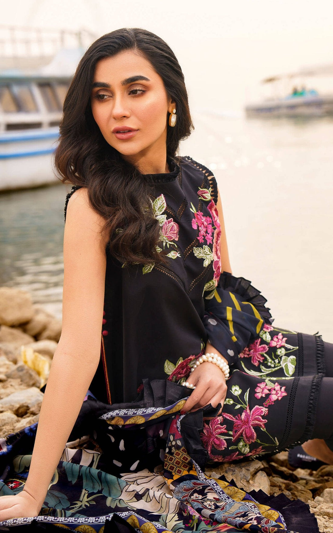 Asifa and Nabeel | Meraki Summer 24 | DAPHNE-U141M019 - Official Asifa and Nabeel - Agha Fabrics UK