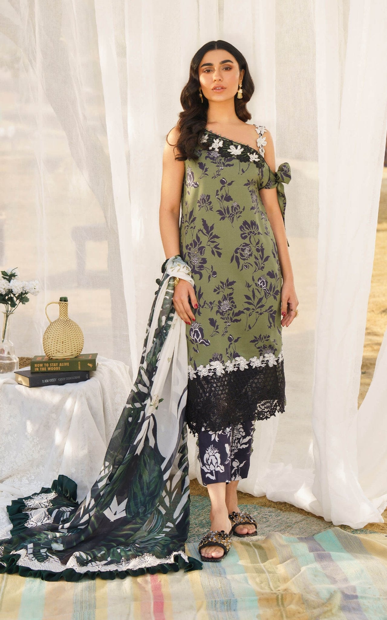 Asifa and Nabeel | Meraki Summer 24 | DARCY-U141M011 - Official Asifa and Nabeel - Agha Fabrics UK
