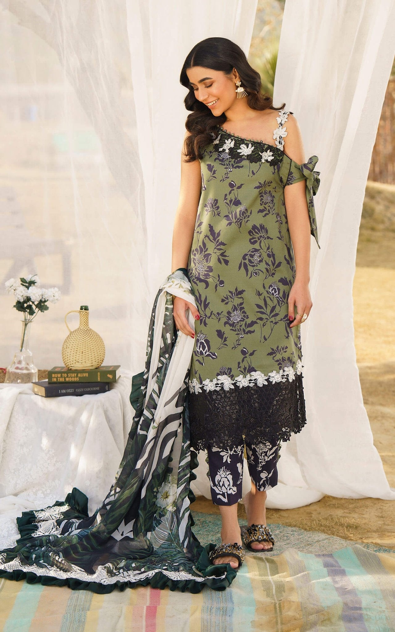 Asifa and Nabeel | Meraki Summer 24 | DARCY-U141M011 - Official Asifa and Nabeel - Agha Fabrics UK