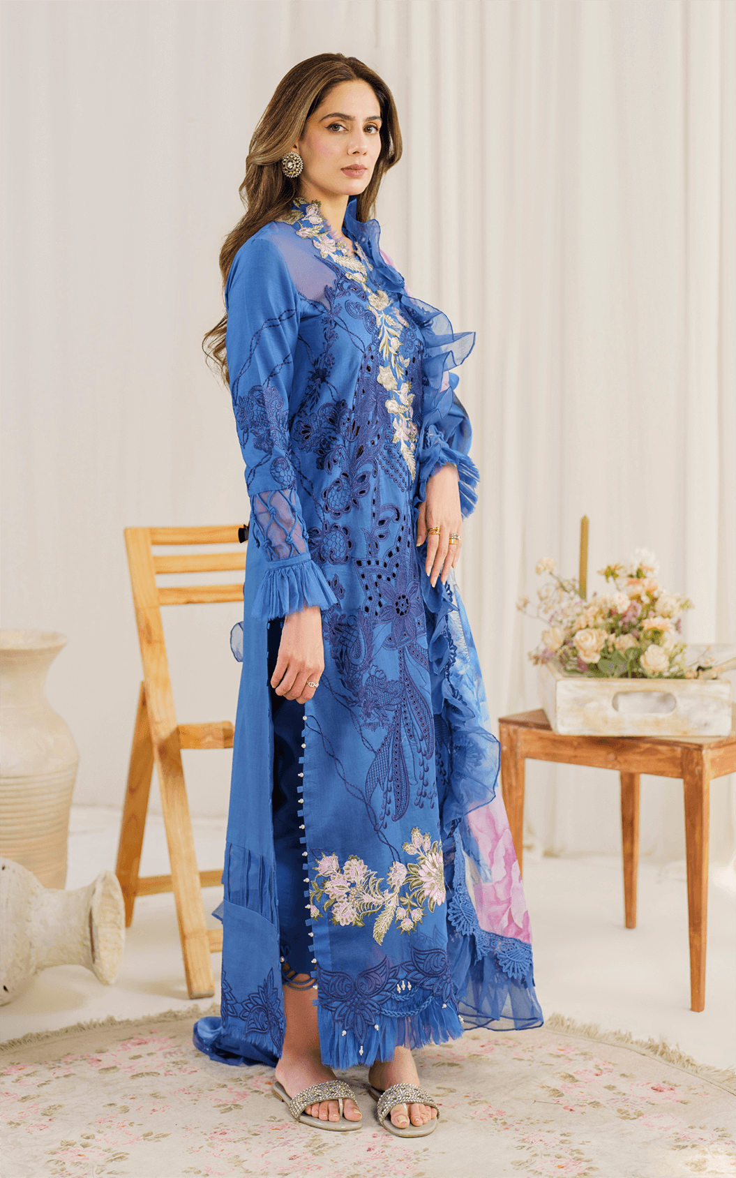 Asifa & Nabeel | Luxury Lawn | Peri Winkal PP-4